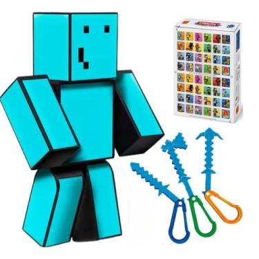 Imagem de Boneco 35cm Problems + 3 Ferramentas +Chaveiro +Jogo Memória - Algazar