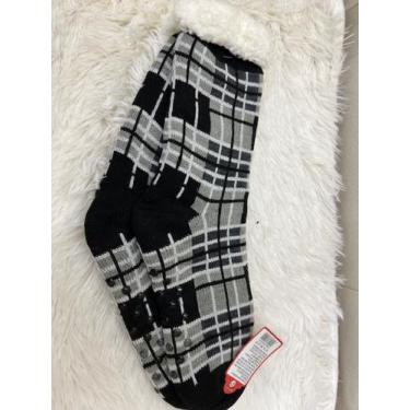 Imagem de Meia térmica de lã feminina adulto forrad grossa - bijoprata, Linha pr