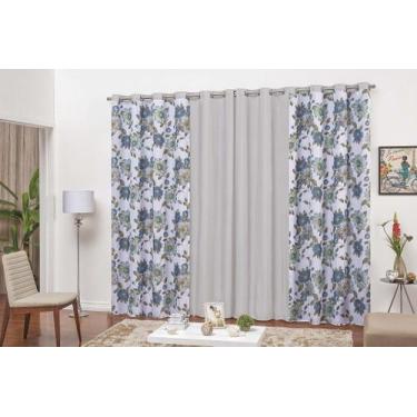 Imagem de Cortina Tunísia - Casa Artuz, Cinza, 2m