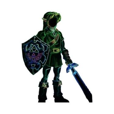 Imagem de Zeldas Link Legend Videogame Pintura Em Tela Arte De Parede Para Quart