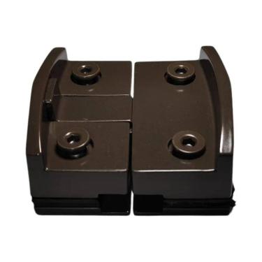 Imagem de Fechadura Janela Correr Vidro/Vidro Bate Fecha Bronze