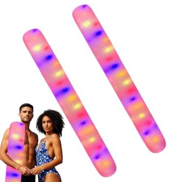 Imagem de Becos infláveis ​​da piscina, soprar macarrão de nadar na piscina | 2x adultos macarrão de piscina inflável - Brinquedo flutuante de água ao ar livre gigante para mulheres, homens nadando na festa do