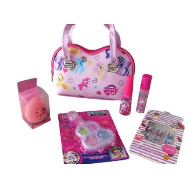 Imagem de Bolsinha de Mão infantil Unicórnio com Maquiagem - Real Kids, Unicórni