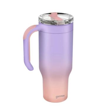 Imagem de COPO TÉRMICO LIFE GOCASE DEGRADÊ ROSA 880ML