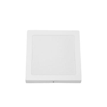 Imagem de Plafon LYS Quadrado Sobrepor ABS Branco Autovolt Taschibra, 18W