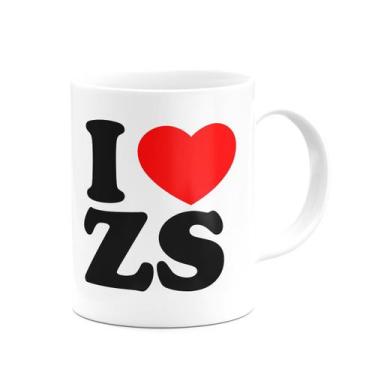 Imagem de Caneca I love ZS - I love Zona sul - 325ml - JPS INFO