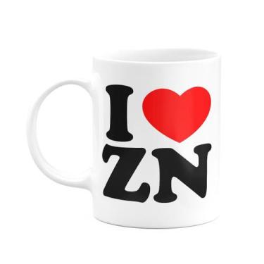 Imagem de Caneca I love ZN - I love Zona norte - 325ml - JPS INFO