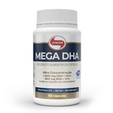 Imagem de Mega DHA 1500mg + EPA 300mg (60 Caps) Vitafor