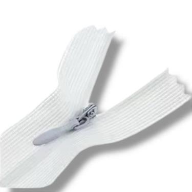 Imagem de Ziper Invisível Fixo Tela n3 30cm - Cor Branco 101 10un BV1A - Import