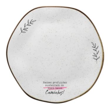 Imagem de Prato Raso Em Porcelana Ryo Caminhos 27cm Oxford - Exclusivo