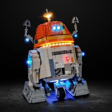 Imagem de Vaodest Led Light for Lego 75416 Chopper (C1-10P) Astromech Droid Blocks Model,Design and Configuration Compatible with Model 75416(Led Light Only, Not Building Block Kit)