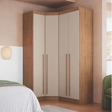 Imagem de Guarda-roupa Modulado 3 Peças Infinity Cedro/Duna