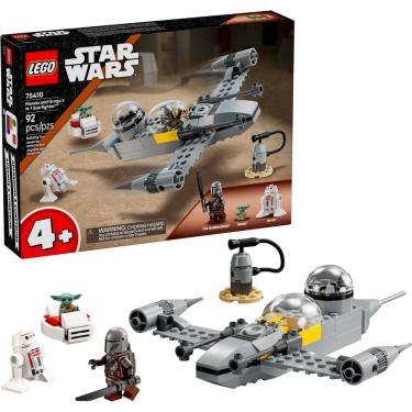 Imagem de Lego Star Wars Starfighter N1 Mando Grogu 75410 com 92 peças