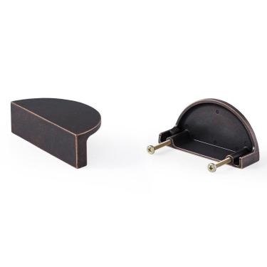 Imagem de Kit 6 Puxador Armario Puxador Concha Gaveta Puxadores