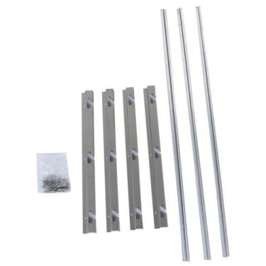 Imagem de Suporte C/pontas De Inox Tamanho 80 CM  CM Churrasqueira - WRSTEEL