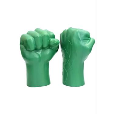 Imagem de Par De Luvas De Plástico Do Hulk Envio Imediato ! - SGB MODAS