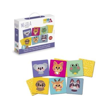 Imagem de Jogo Educativo Super Memória Animais da Floresta Babebi