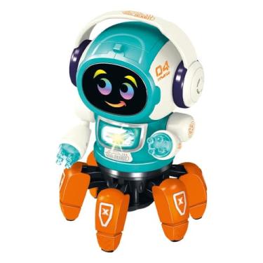 Imagem de DM Toys Brinquedo Musical Dancing Robô DJ Cores Sortidas