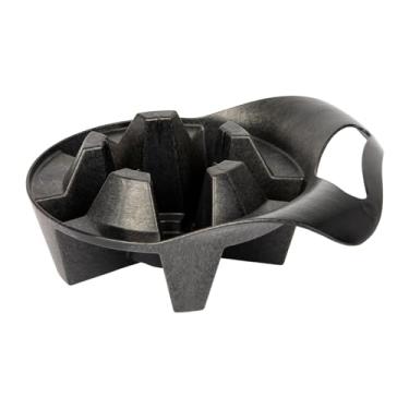 Imagem de K-CO Innovations Suporte universal para desentupidor de vaso sanitário PRO Power™ com bandeja coletora embutida - Solução de armazenamento de plástico durável e fácil de limpar com alça ergonômica