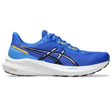 Imagem de ASICS Tênis de corrida masculino GT-1000 13, Azul ilusão/branco, 8 Wide