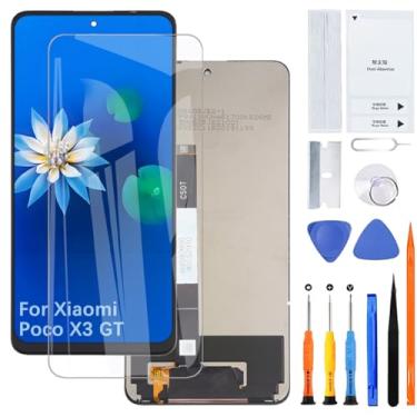 Imagem de Tela de exibição para Xiaomi Poco X3 GT 21061110AG conjunto de substituição de tela LCD com kit