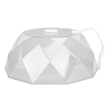 Imagem de ZJchao Microondas Alimentos à Prova de óleo de Alta Temperatura Microwavable Anti Splatter Lid para Uso da Cozinha (Branco)