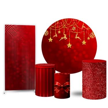 Imagem de Trio Capas Cilindro + Painel Redondo + Lateral Natal (K2NAT0040)