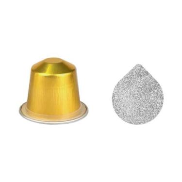 Imagem de Copos De Café Vazios Compatíveis Com Nespresso Com Tampas De Folha De 