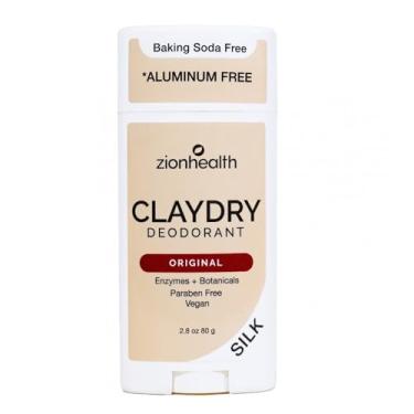 Imagem de Desodorante original Clay Dry Silk Zion Health 70 g Stick