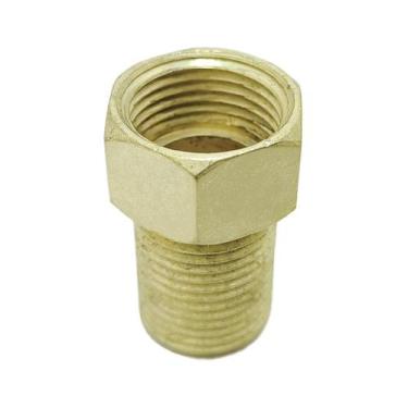 Imagem de Conexão Extensor Aumento Prolongador Medio Rosca 1/2 - Shop Hidraulica