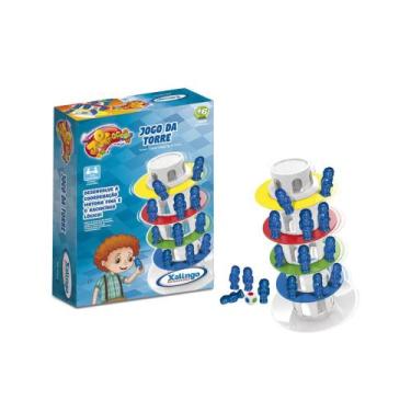 Imagem de Brinquedo Educacional Jogo da Torre 24 Peças Xalingo - 1373.2