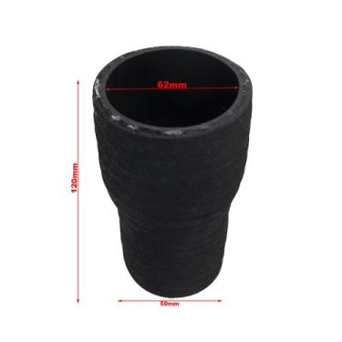 Imagem de Mangueira adaptação Universal Turbina Intercooler 62x50mm - JAMAICA