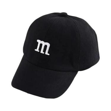 Imagem de Chapéu De Sol De Verão Para Bebês Meninos E Meninas Com Letra M Bordad