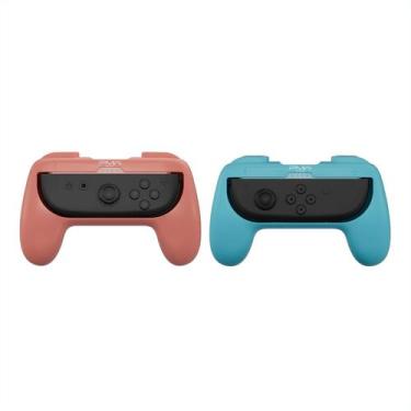 Imagem de Grips Ergonômicos Para Jogos Para Nintendo Switch 1 2 Design De Dupla 
