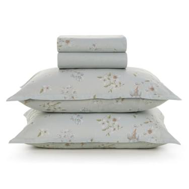 Imagem de Jogo De Cama Casal Karsten 160 Fios 100% Algodão Percal 4pçs (Adeline)