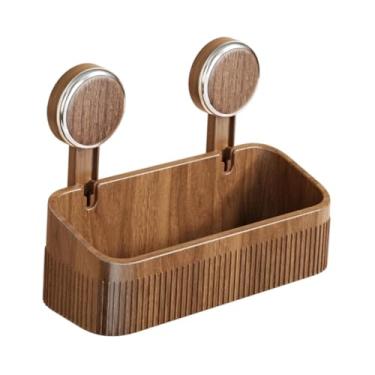 Imagem de WeiLaiKeQi Cesta de parede suspensa, organizador de cozinha, despensa, porta-alhos, para casa, montada na parede, banheiro, sala de estar, cesta de armazenamento