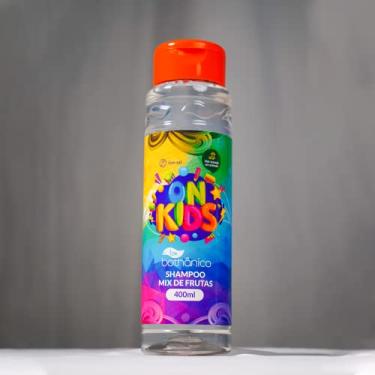 Imagem de Shampoo On Kids Mix De Frutas Sem Sal - 400Ml - Tok Bothanico