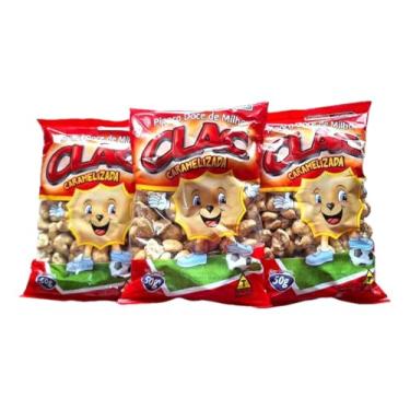 Imagem de Pipoca Caramelizada Clac - Kit 3 Unidades 50g Crocante