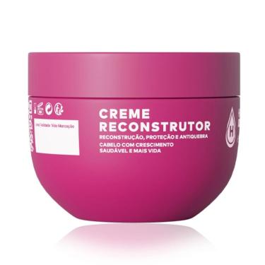 Imagem de Creme Reconstrutor para Cabelos Reconstrução e Proteção Antiquebra 250g