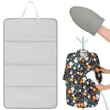 Imagem de Sibosen Tábua de vaporizador para roupas com luva de passar a ferro - Suporte para roupas de vapor, almofada de vaporizador, tábua de passar roupa, vaporizador para roupas, almofada de ferro a vapor