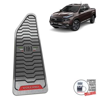 Imagem de Descanso De Pé Em Aço Inox Fiat Toro Volcano 2022/...
