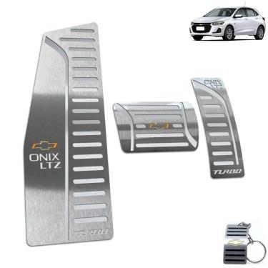 Imagem de Descanso + Pedaleira Automático Onix Turbo LTZ 2020 Prata