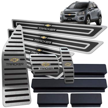 Imagem de Descanso De Pé Soleira Pedaleira Tracker 2014 A 2019 Preto