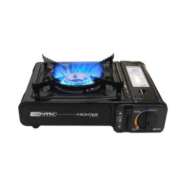 Imagem de Fogareiro Frontier Nautika De Mesa Fogão Camping Portátil - Preto
