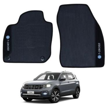 Imagem de Jogo Tapete Borracha Para Tcross 2024 2025 2026 Pvc - Ecotap