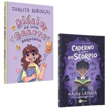 Imagem de Kit : Diário de uma Garota Esquisita + Caderno de Maldades do Scorpio 