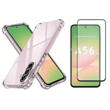 Imagem de Capa Capinha Anti Impacto e Película 9D Para Samsung Galaxy A16 A26 A3