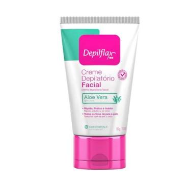 Imagem de Creme Depilatório Facial Depilflax 50 gr Aloe Vera