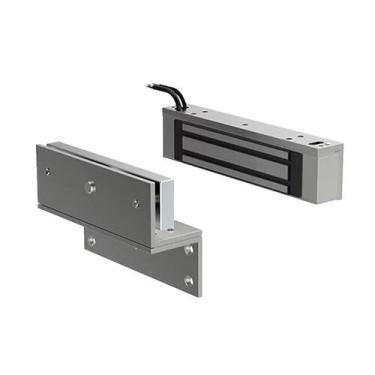 Imagem de Conjunto Universal Fechadura Eletroímã 150kgf Cinza Soprano