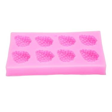 Imagem de HEEPDD 2 Peças Molde de Silicone de Morango 3d, Materiais de Silício de Segurança Alimentar para Assar Mousse Sobremesas de Molde de de de de Cubo de Gelo Bolo de